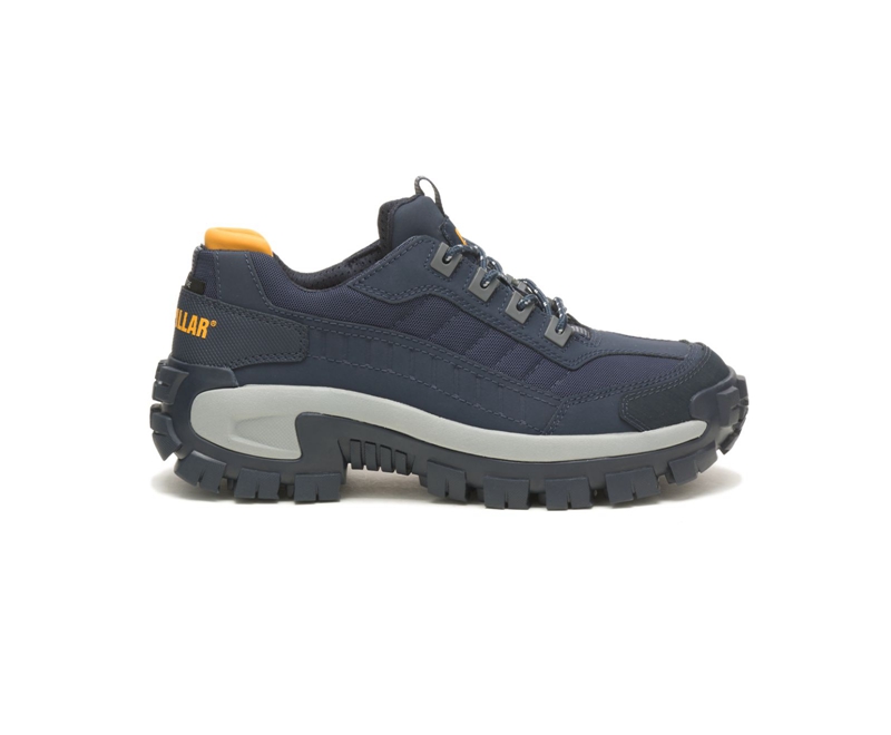 Caterpillar Invader Steel Punta Uomo Scarpe Lavoro Blu Marino | CXSAELW-61