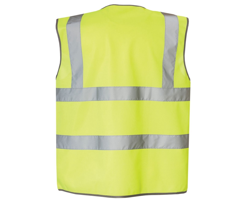 Caterpillar Hi-Vis Zip Uomo Gilet Gialle Chiaro | HUWRMJC-75