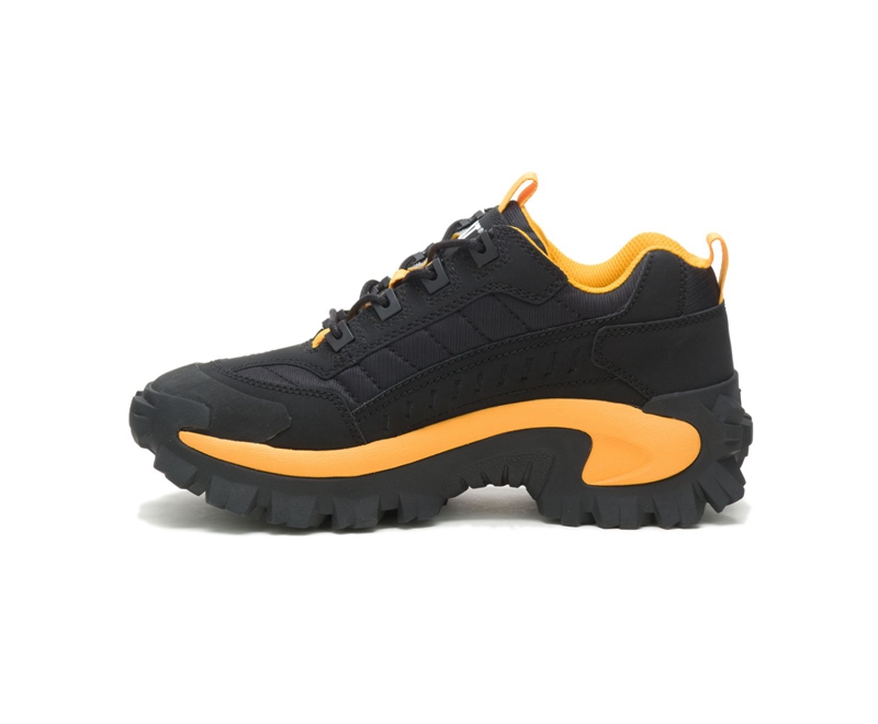 Caterpillar Intruder Donna Scarpe Casual Nere Gialle | JQADKPM-83