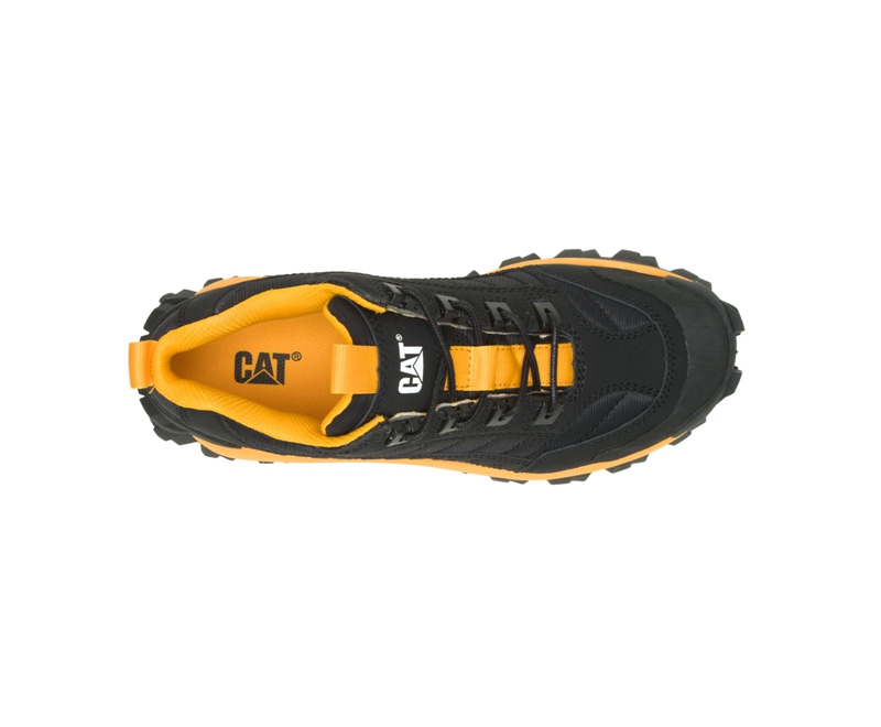 Caterpillar Intruder Donna Scarpe Casual Nere Gialle | JQADKPM-83