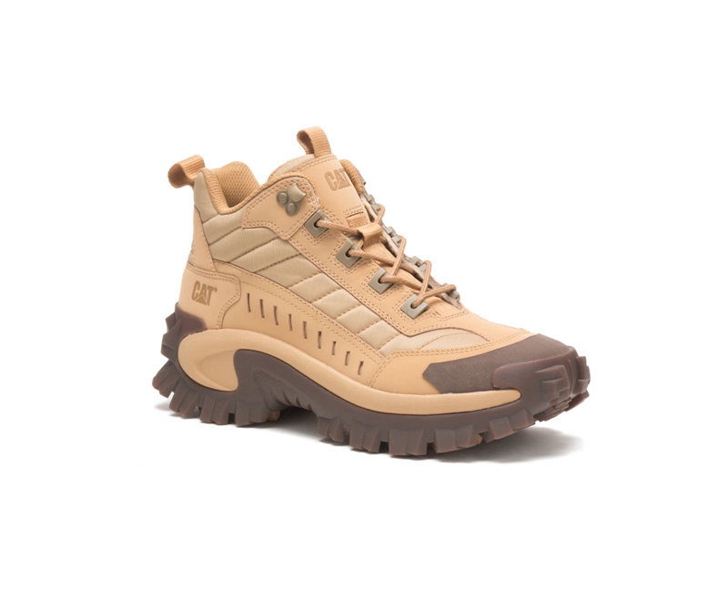 Caterpillar Intruder Mid Donna Scarpe Da Ginnastica Beige | VIRCUQM-94