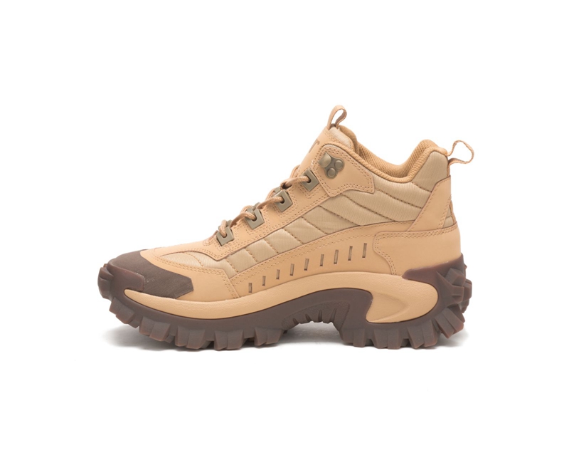 Caterpillar Intruder Mid Donna Scarpe Da Ginnastica Beige | VIRCUQM-94