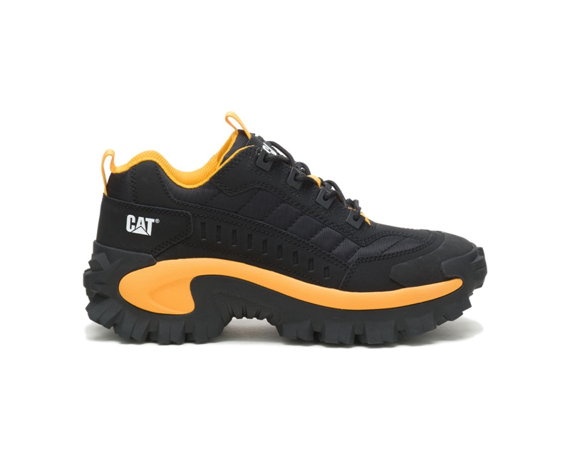 Caterpillar Intruder Uomo Scarpe Casual Nere Gialle | EKTWGCD-72