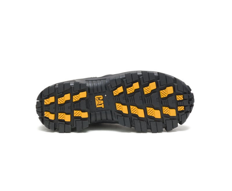 Caterpillar Invader Met Steel Punta Uomo Scarpe Lavoro Nere | WSNPLCJ-95