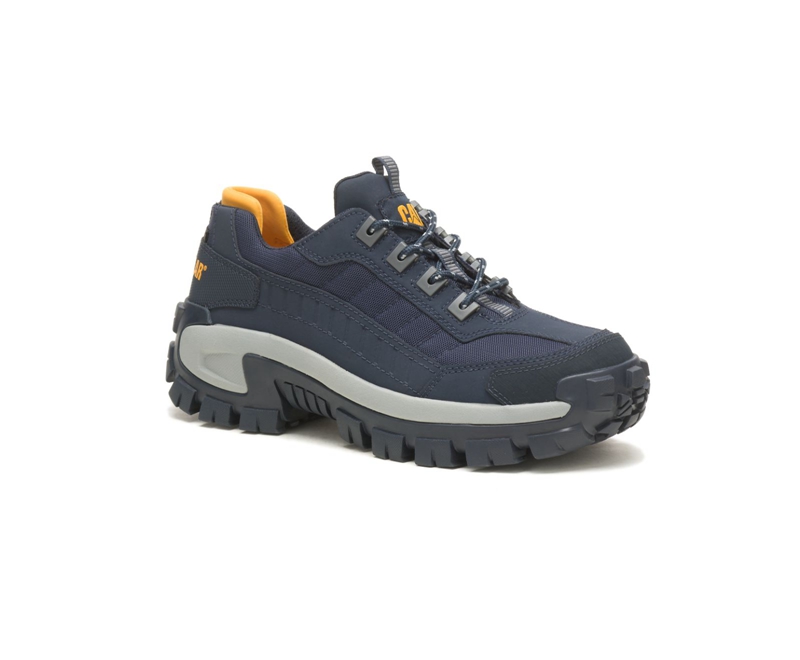 Caterpillar Invader Steel Punta Uomo Scarpe Lavoro Blu Marino | CXSAELW-61