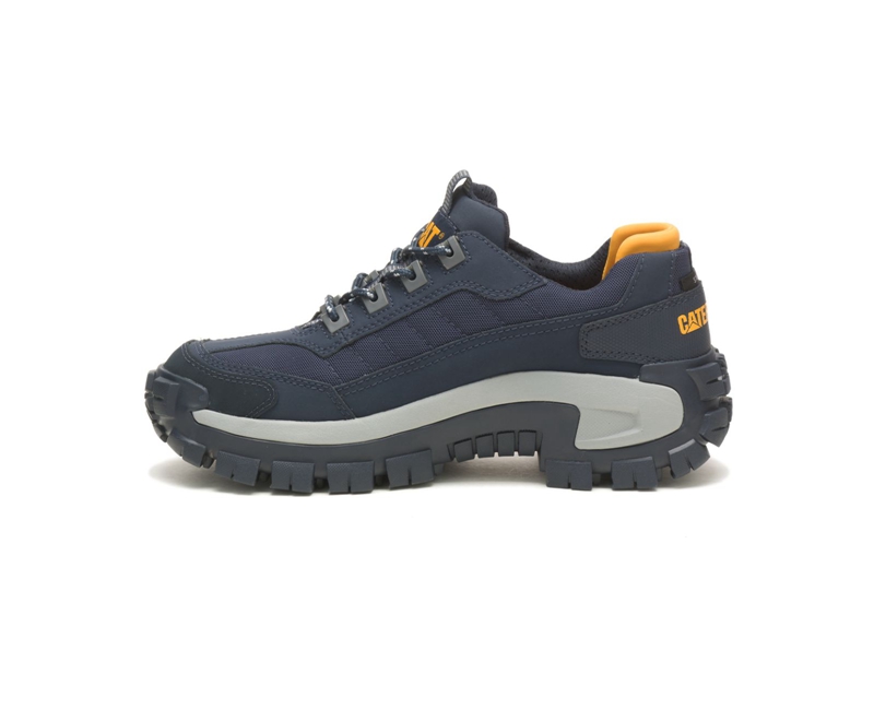 Caterpillar Invader Steel Punta Uomo Scarpe Lavoro Blu Marino | CXSAELW-61