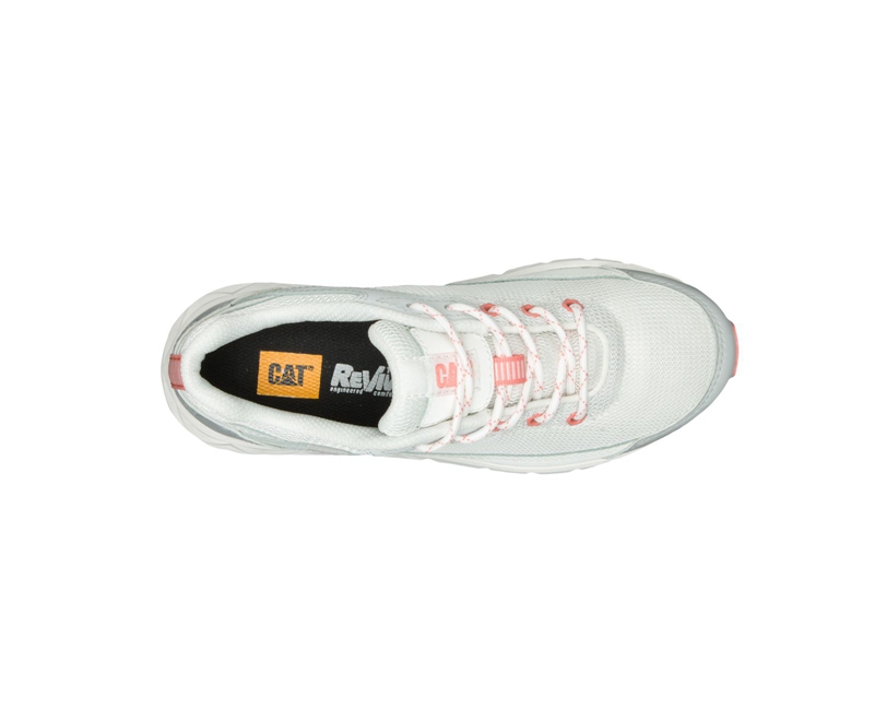 Caterpillar ProRush Speed FX Donna Scarpe Da Ginnastica Bianche Grigie | VISNQPH-89