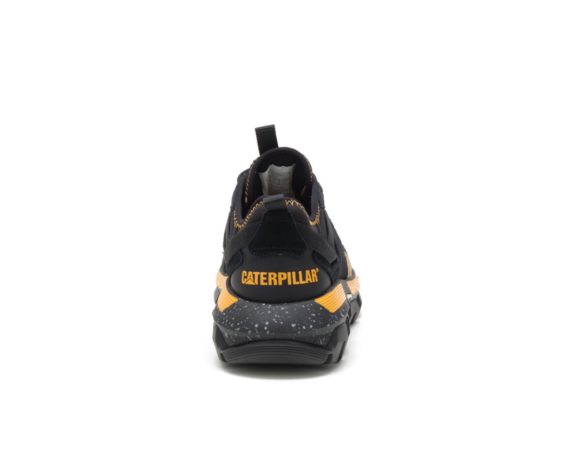 Caterpillar Raider Sportive Uomo Scarpe Da Ginnastica Nere Gialle | POFQAKE-63