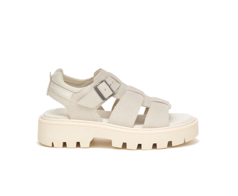 Caterpillar Rigor Donna Sandali Beige | CEWZVMD-80