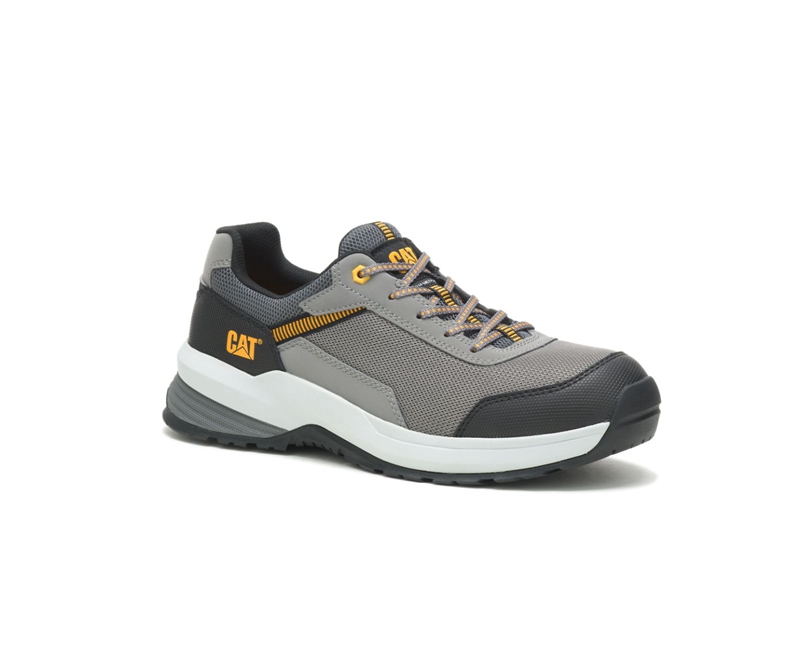 Caterpillar Streamline 2.0 Mesh Composite Punta Uomo Scarpe Lavoro Grigie | QIMWVNF-08