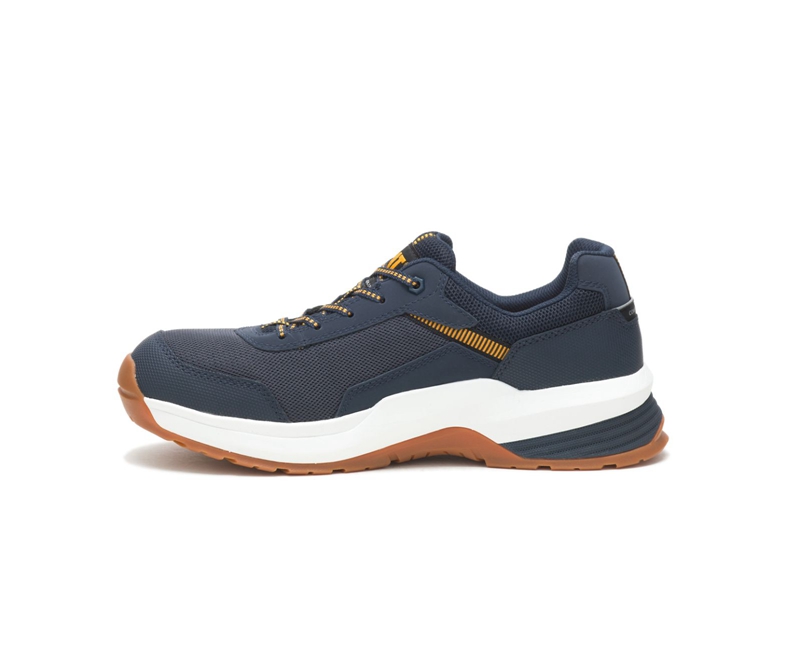 Caterpillar Streamline 2.0 Mesh Composite Punta Uomo Scarpe Lavoro Blu Marino | UZYCEJX-27