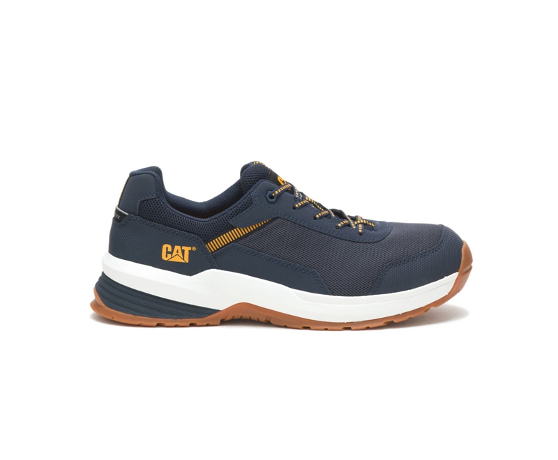 Caterpillar Streamline 2.0 Mesh Composite Punta Uomo Scarpe Lavoro Blu Marino | UZYCEJX-27