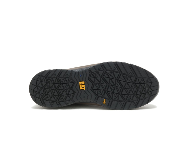 Caterpillar Streamline 2.0 Pelle Composite Punta Uomo Scarpe Lavoro Marroni | KLBSHAE-38