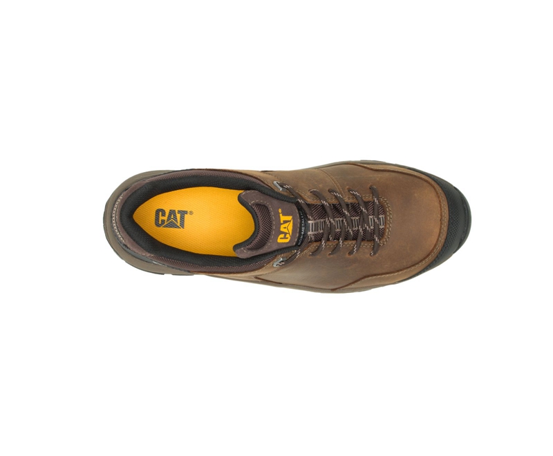 Caterpillar Streamline 2.0 Pelle Composite Punta Uomo Scarpe Lavoro Marroni | KLBSHAE-38