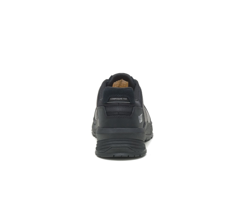 Caterpillar Streamline 2.0 Pelle Composite Punta Uomo Scarpe Lavoro Nere | QSBUKXY-68