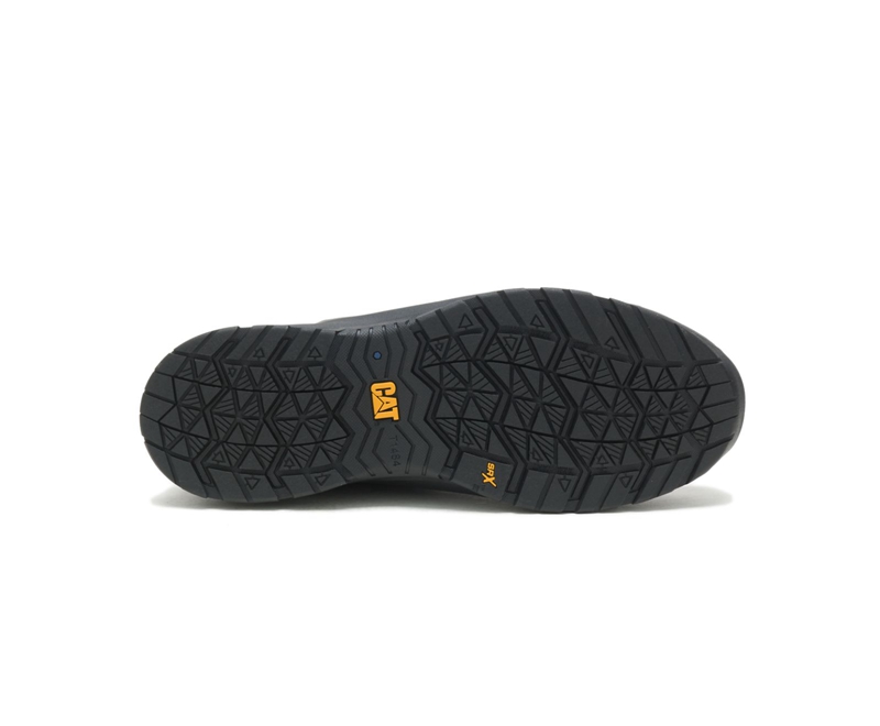 Caterpillar Streamline 2.0 Pelle Composite Punta Uomo Scarpe Lavoro Nere | QSBUKXY-68