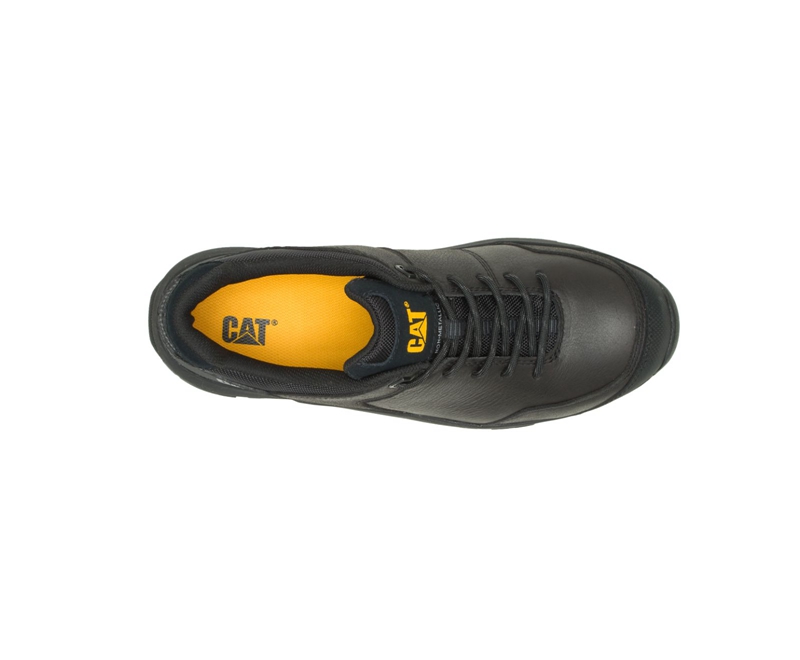 Caterpillar Streamline 2.0 Pelle Composite Punta Uomo Scarpe Lavoro Nere | QSBUKXY-68