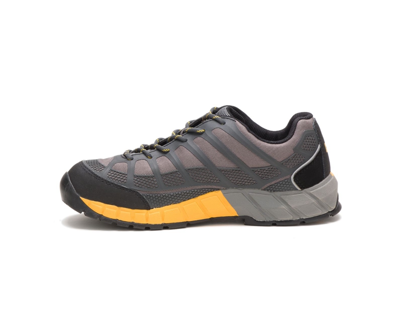 Caterpillar Streamline Composite Punta Uomo Scarpe Lavoro Grigie Scuro | PIRZSYN-08