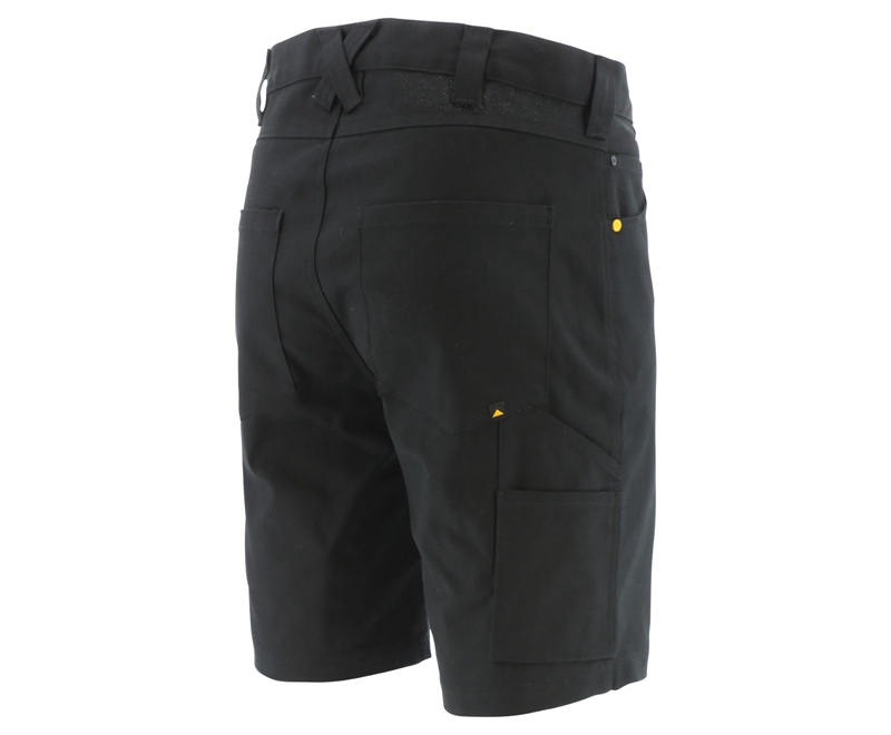 Caterpillar Stretch Tela Utility Uomo Pantaloni Nere | ORLMFXT-74