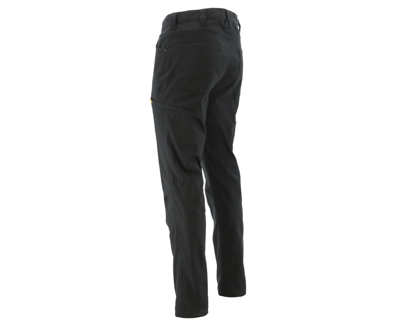 Caterpillar Stretch Tela Utility Uomo Pantaloni Nere | ZRHODEJ-59