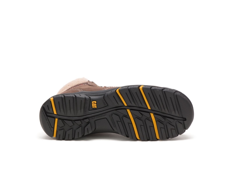 Caterpillar Tess Steel Punta Donna Stivali da Lavoro Cioccolato | GYMTESR-18