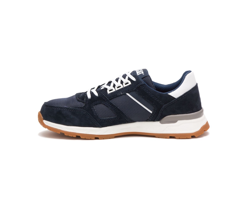 Caterpillar Woodward Steel Punta Uomo Scarpe Da Ginnastica Blu | OQBFWMV-72